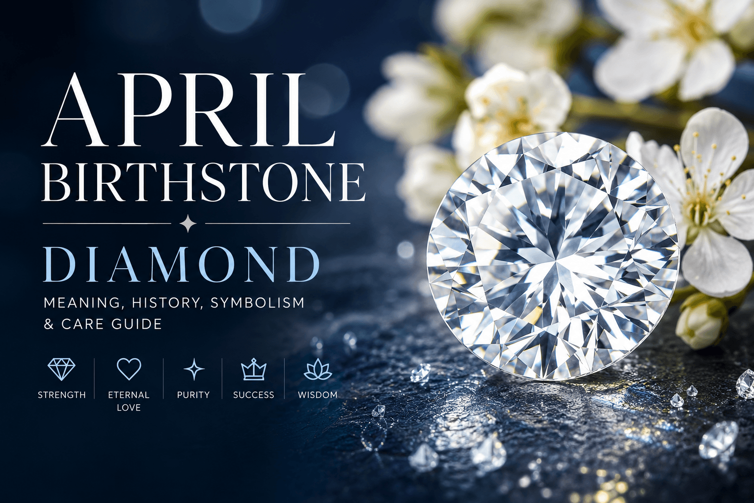 April Birthstone: Complete Guide to the Diamond Birthstone, Meaning, Symbolism, and History