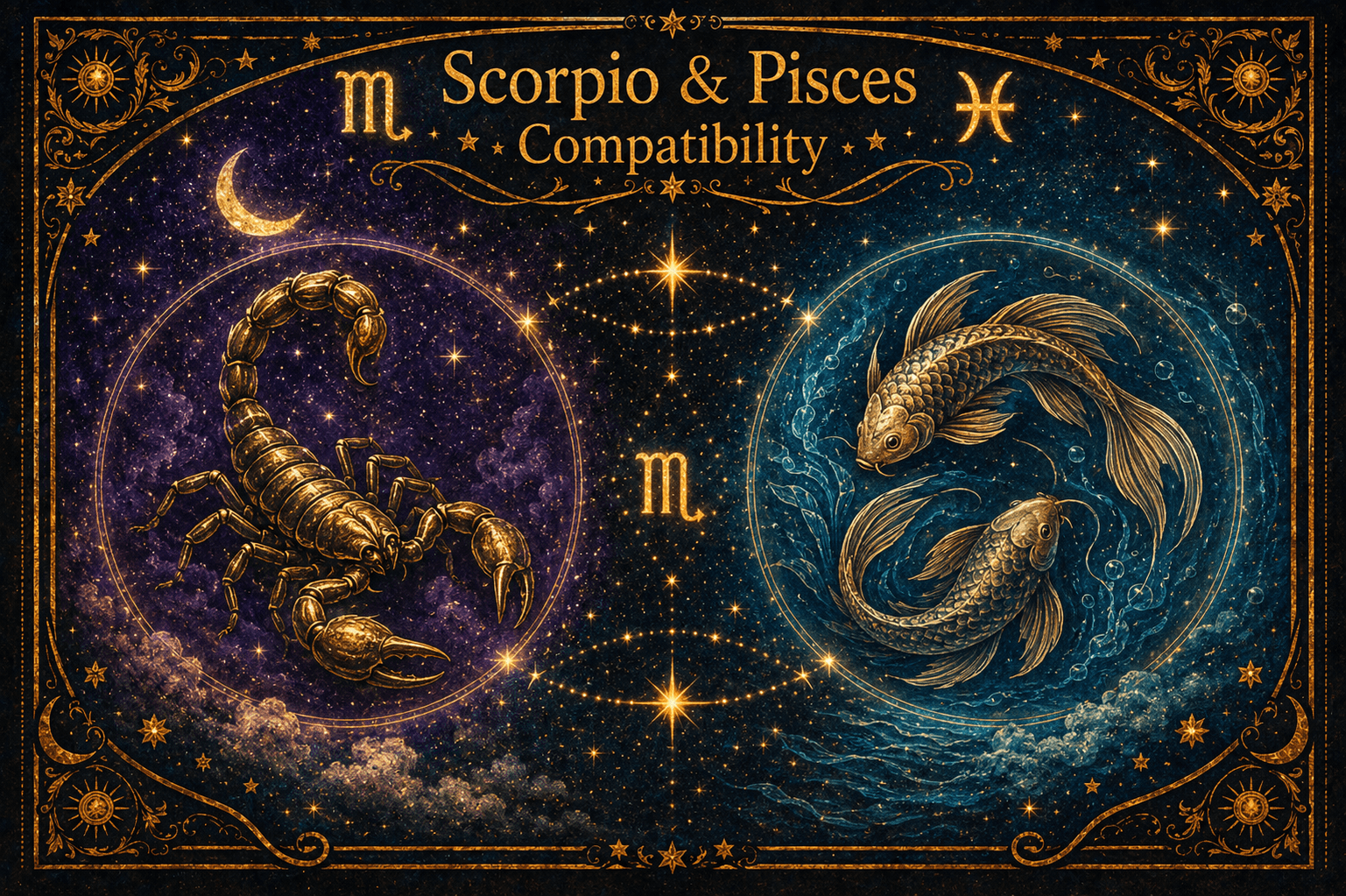 Scorpio and Pisces Compatibility: The Complete Guide to Love, Sex, Friendship, and Relationships