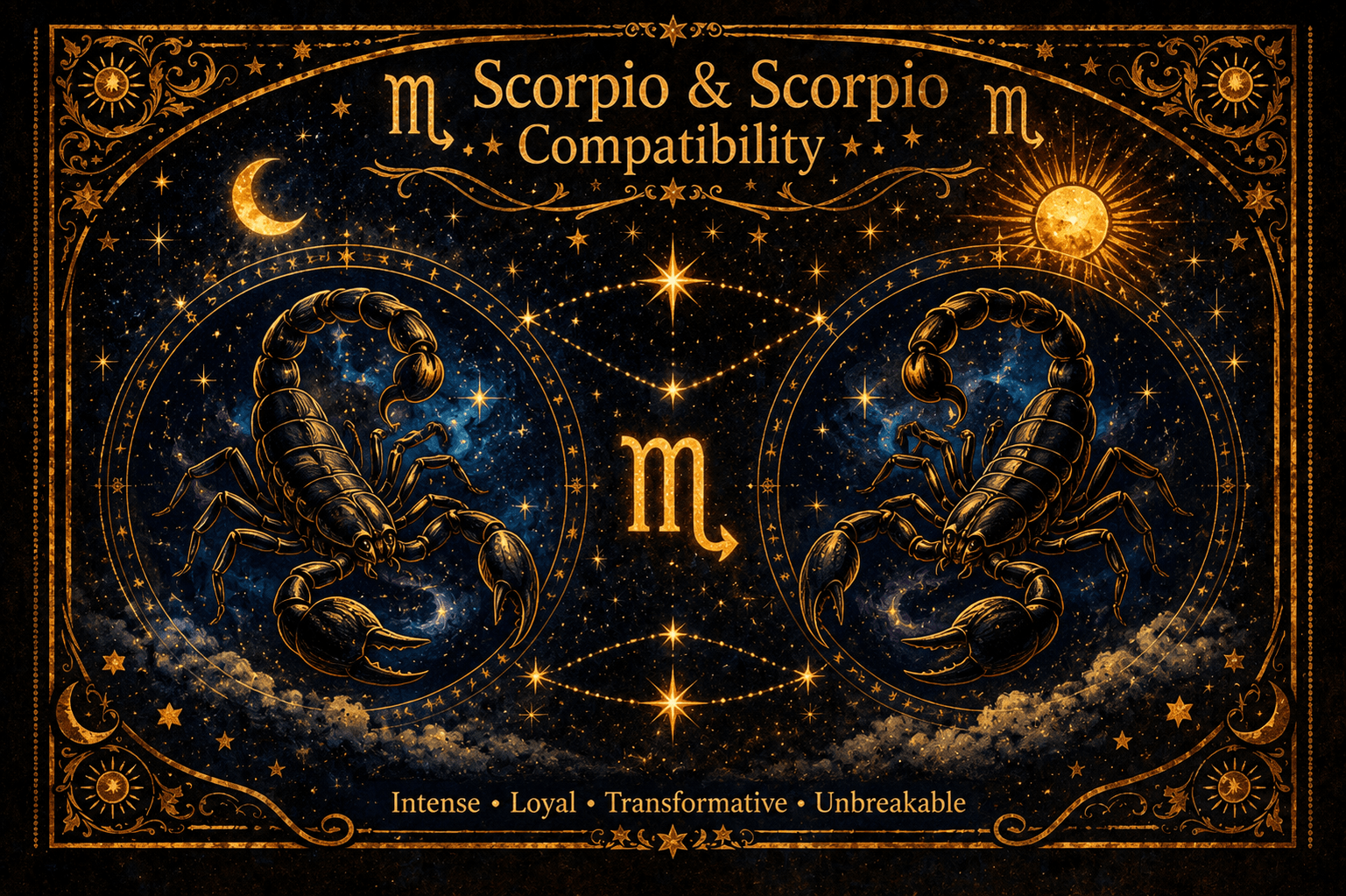 Scorpio and Scorpio Compatibility: Can Two Scorpios Build a Lasting Relationship?