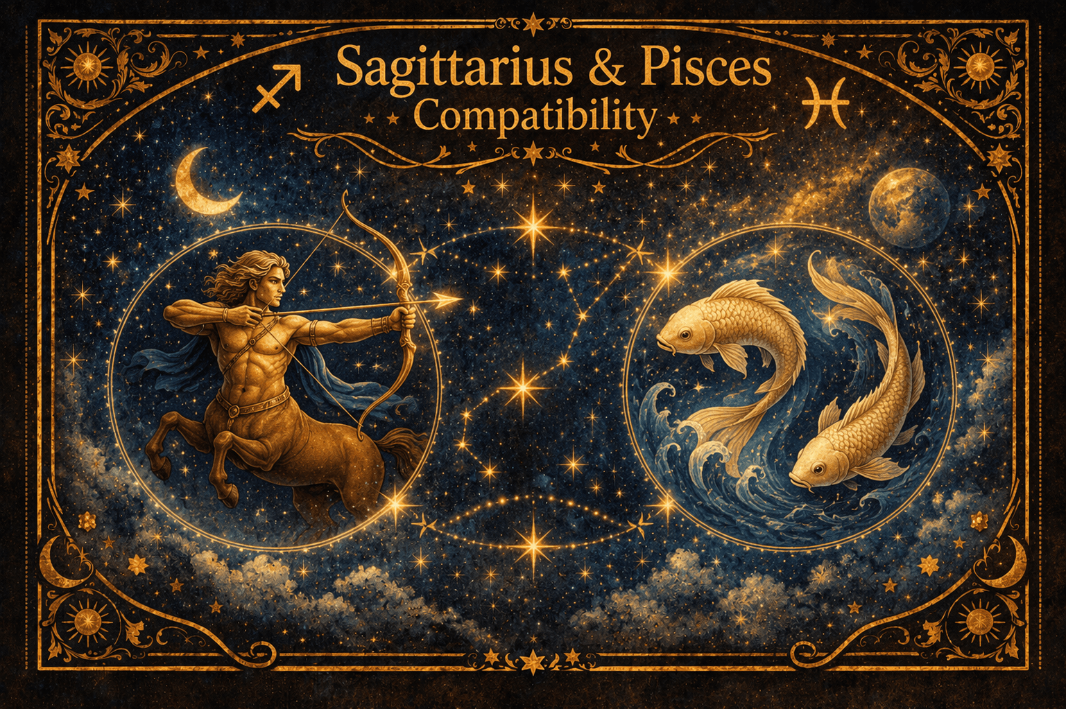 Sagittarius and Pisces Compatibility: The Complete Guide to Love, Relationships, and Soulmate Potential
