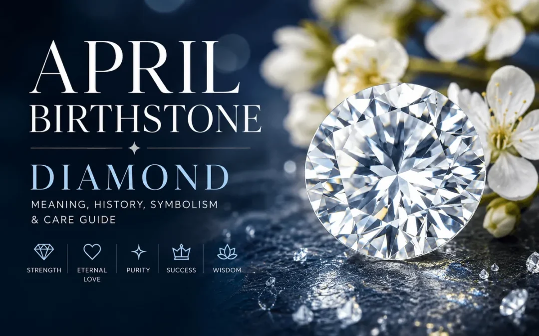 April Birthstone illustration