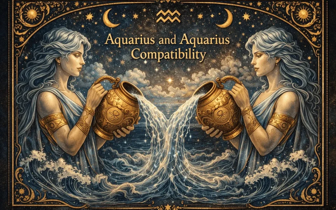 Aquarius and Aquarius Compatibility illustration