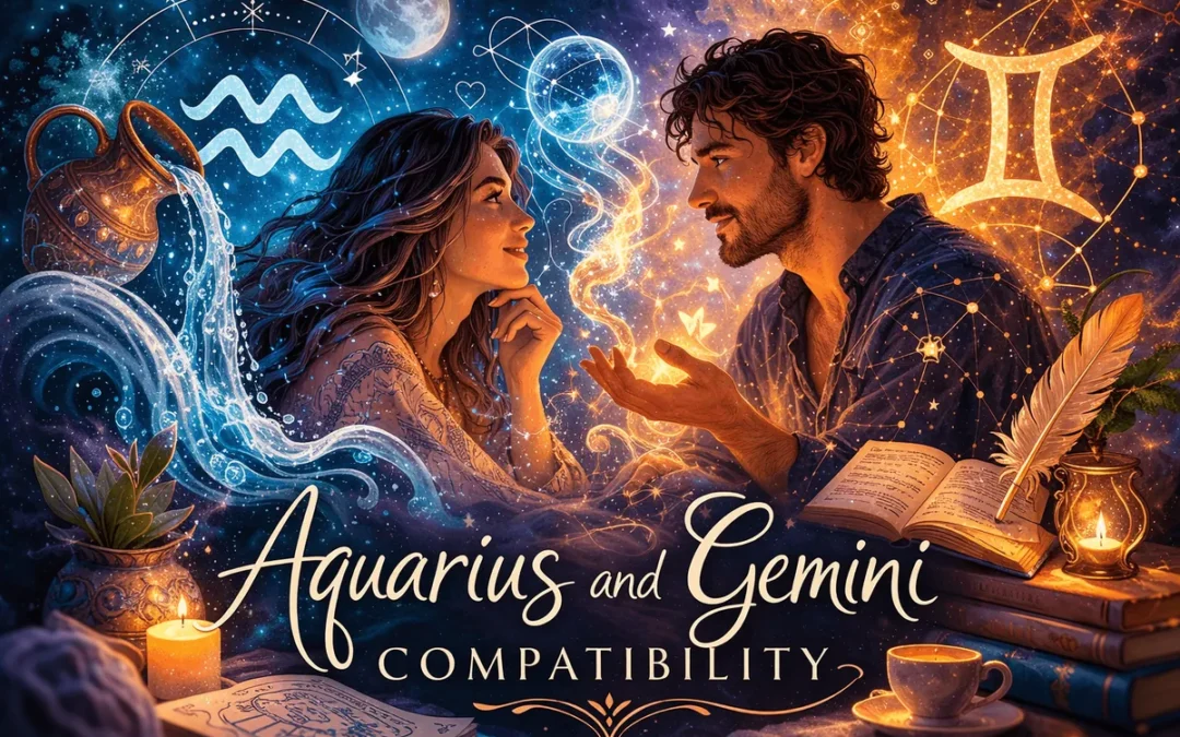 Explorer la compatibilité entre Verseau et Gémeaux pour une connexion cosmique