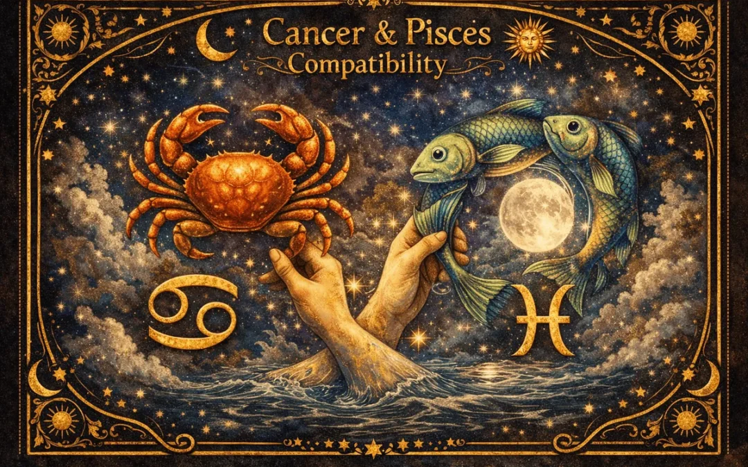 Compatibilité Cancer et Poissons : un lien émotionnel profond