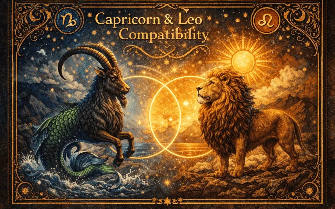 Capricorn and Leo Compatibility illustration