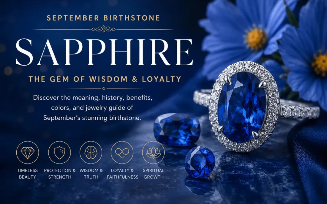 September Birthstone illustration
