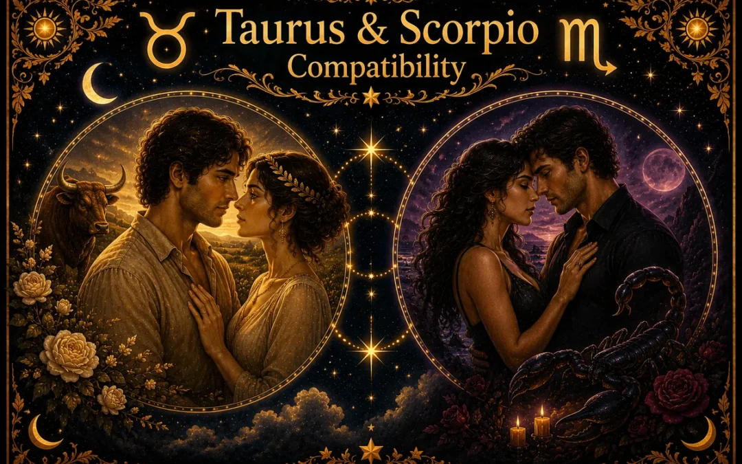 Compatibilité Taureau et Scorpion : le guide complet de l&rsquo;amour, de la romance et des relations durables
